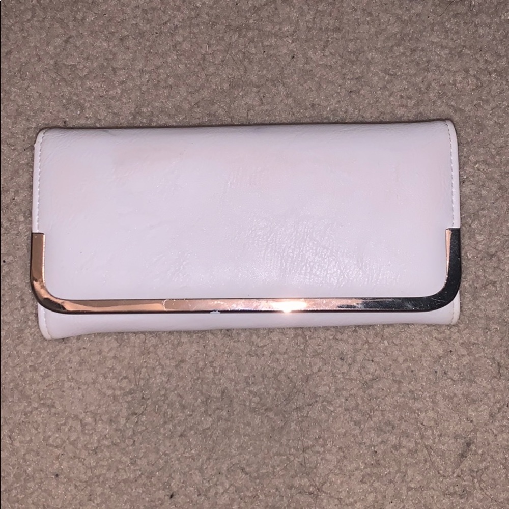 White wallet